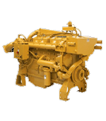 大型船用发动机包装